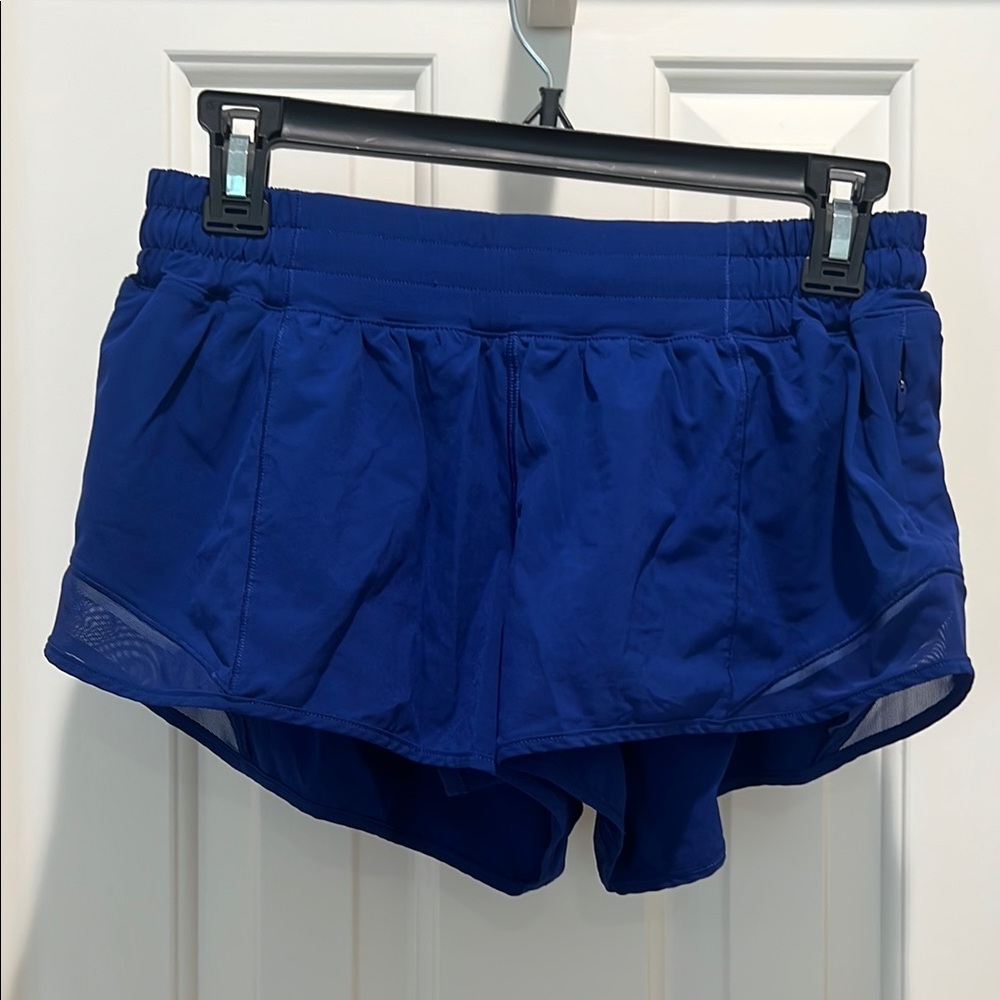 Women's Blue Athletic Shorts